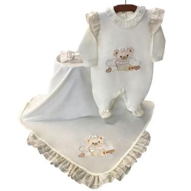 Imagem de Saída de Maternidade Menina Bear Love 03 Peças - Amora Baby Enxovais ,