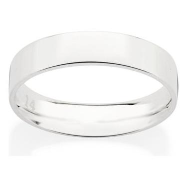 Imagem de Aliança Lisa Com 4 Mm. 810219 - Rommanel, Branco, 20