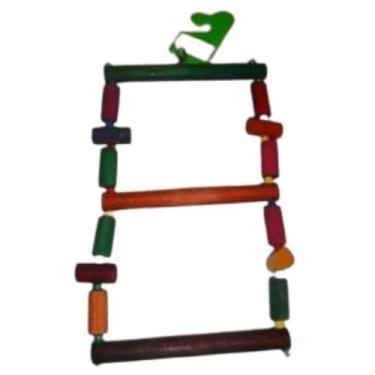 Imagem de Brinquedo Escada Larga de 3 Degraus - Pinguim-Artesanatos