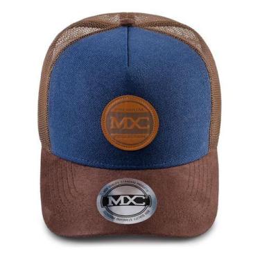 Imagem de Boné Aba Curva Snapback Trucker Redinha Telinha Cinza - MXC BRASIL, Ca
