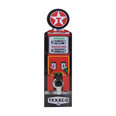 Imagem de Pingometro Bomba de Combustivel Modelo Texaco Mdf Madeira Adesivado - 