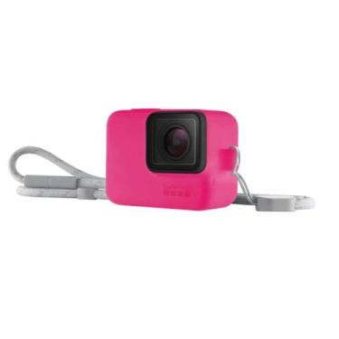 Imagem de Capa Silicone GoPro Hero 7 6 5 Black + Cordão Ajustável - Sleeve + Lan