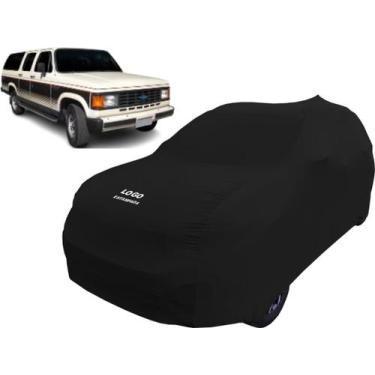 Imagem de Capa Automotiva Para Gm D20 Veraneio Luxe 4.0 - Mz, Preta