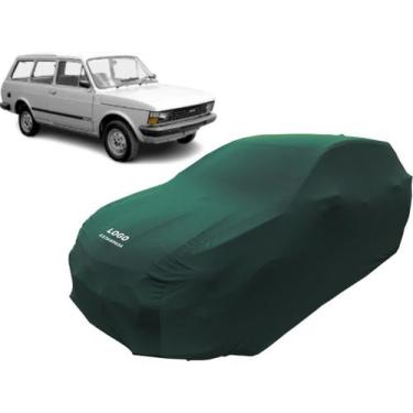 Imagem de Capa De Tecido Helanca Anti Risco Para Carro Fiat Panorama - Mz, Verde
