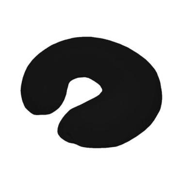 Imagem de Almofada Pescoço Formato Ferradura Preto - Happy Line