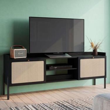 Imagem de Rack Sala Para Tv 65 Polegadas Tela Sintética 2 Portas 183cm - Artesan