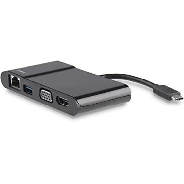 Imagem de StarTech. Adaptador USB-C Multiport - Dock de viagem USB-C com HDMI 4K ou VGA 1080p, Gigabit Ethernet, 5Gbps USB-A 3.0 - Descontinuado, estoque limitado, e substituído por DKT31CHVL (DKT30CHV)