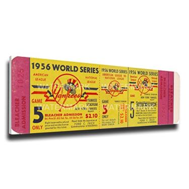 Imagem de Jogo perfeito MLB New York Yankees Don Larsen - Mega Ticket da World Series 1956
