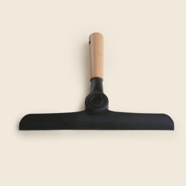 Imagem de Rodo de Pia Articulável Bambu e Preto - A sa Rodo de Pia Articulável Bambu Preto - A sa