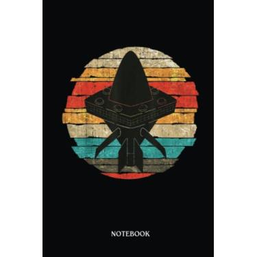 Imagem de Alien Notebook: Ufo Abduction Alien Unidentified Flying Object Retro Ufo | Alien Journal, Lined Journal Ufo, Ufo Journal, Lined Journal Alien, Size 6 X 9", 120 Pages.
