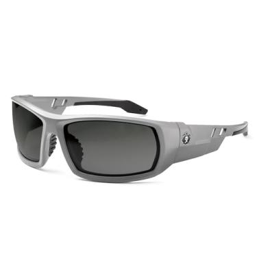 Imagem de Óculos de segurança polarizados Odin Ergodyne Skullerz, ODIN, Padrão, Smoke Lens, Gray Frame