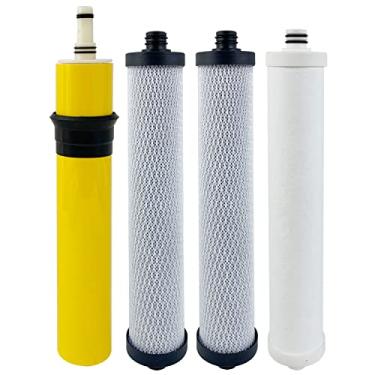Imagem de Hydrotech Compatible Reverse Osmosis Replacement Filter Set With Membrane 33001068-25 GPD