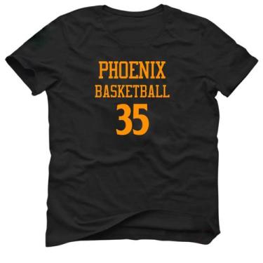 Imagem de Camiseta Basquete Cidade Phoenix Basketball número 35 - Loja White Mam