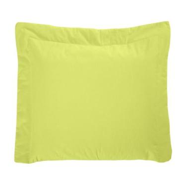 Imagem de Porta Travesseiro 150 fios Bell Pistache Vilela Enxovais 1 peça, Verde