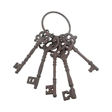 Imagem de Nemesis Now D4134M8 Dungeon Keys Estatueta de 16,5 cm, marrom