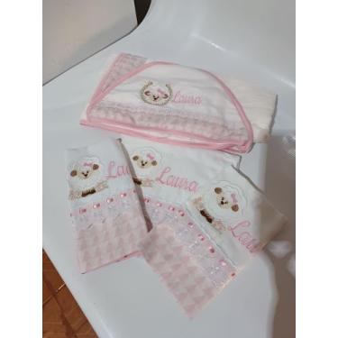 Imagem de Kit banho personalizado - Sheila's Bordados