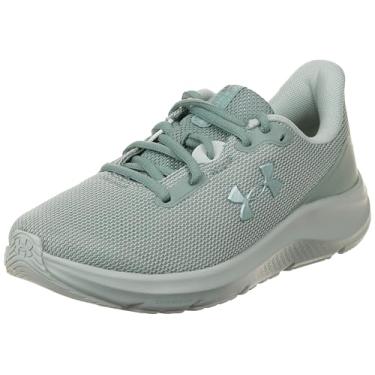 Imagem de Under Armour Charged Pursuit 4 Tênis feminino, (348) Verde sílica/verde sílica/sílica metálica, 38