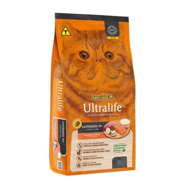 Imagem de Ração Special Cat Ultralife Castrados 10 + Salmão - 1kg