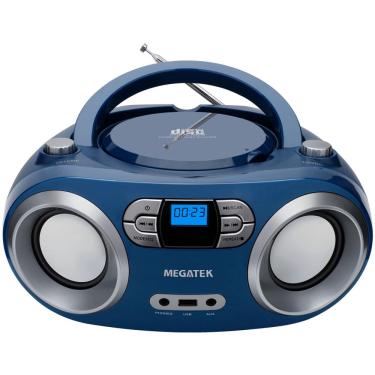 Imagem de Caixa de som de cd portátil megatek CB-M25BT com Bluetooth Blue Jay