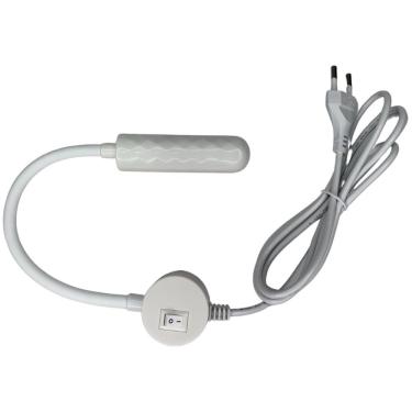 Imagem de Luminária Lampada c/ 20 Led, Haste Flexível, Maquina Costura Escritório Artesanato Notebook