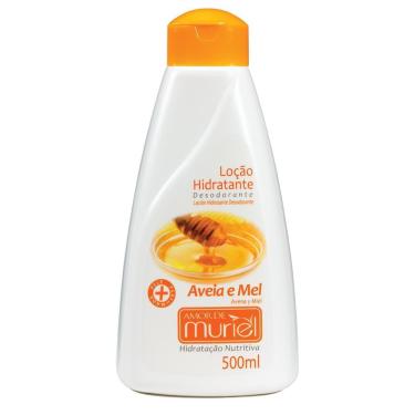 Imagem de Hidratante Corporal Muriel Amor Aveia e Mel 500ml