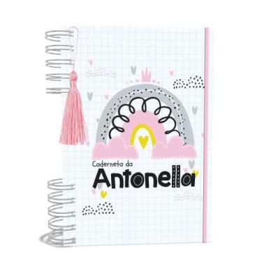 Imagem de Caderneta De Saúde A5 Personalizada Arco Iris Menina - Lissie Papeleri