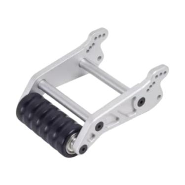 Imagem de Amagogo RC CARREGE UP ROW RC CARE RODO CONSULHO 1: 8 Escala Profissional DIY Fácil de usar barra de rodas traseiro para LOS04022 Modelo, Prata