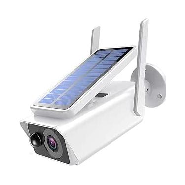 Imagem de Câmera de Segurança Wi-Fi Energia Solar ou Bateria, Full HD, Visão Noturna, Sensor de Movimento, Áudio Bidirecional, Monitoramento Remoto, à Prova d’Água, App, Alerta Inteligente