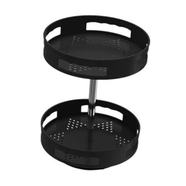 Imagem de Ｂｅｓｇａ Organizador de Susan preguiçoso Rack de especiarias rotativo 360 ° Acesso organizador de toca -toca, 2 Níveis