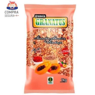 Imagem de Granola Granatus Mamão Ameixa Linhaça E Goji Berry 1kg