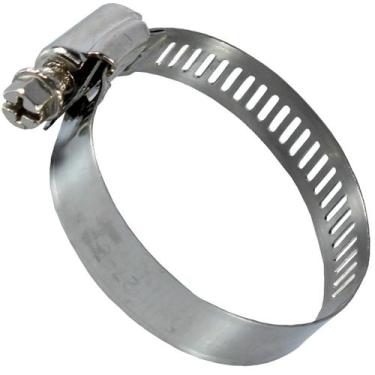 Imagem de Abraçadeira braçadeira universal com rosca sem fim 27mm a 51mm (ferro)