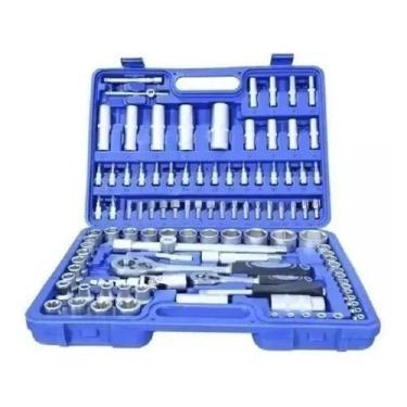 Imagem de Kit Ferramentas Chave Soquetes Sextavados 108pcs - led