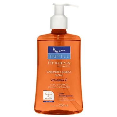 Imagem de Sabonete Liquido Facial Vitamina C Nupill Skin Care Firmness Uso Diári