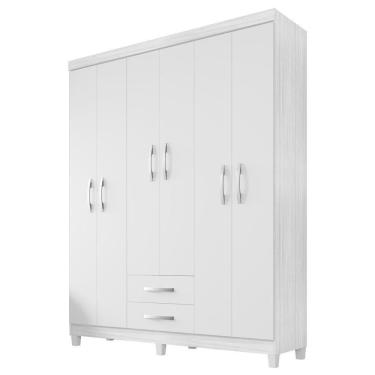 Imagem de Guarda Roupa Casal 6p 2g Moden 150 Cm Incp
