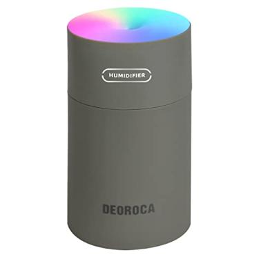 Imagem de Umidificador Portátil USB com LED - 300ml, Silencioso, Recarga Rápida, Design Minimalista - Cor Verde