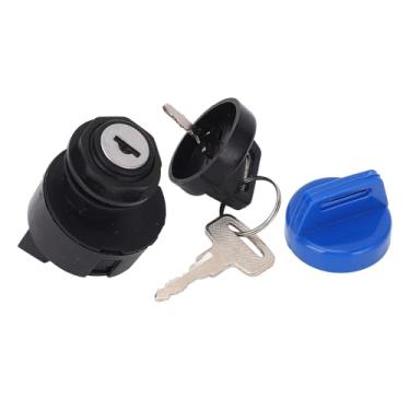 Imagem de Interruptor de ignição com kit de chave 86400226 substituição do interruptor de partida do trator para TC35 TC35D TC40 TC40D TC45 TC45D