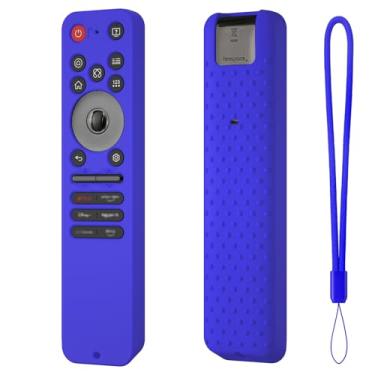 Imagem de Hi Color Capa de silicone para LG MR25GA capa protetora compatível com 2025 LG OLED Smart TV C5 B5 G5 M5 Series Remote MR25GA capa (azul)