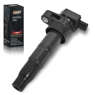 Imagem de RAWOK Pacote De Bobinas Ignição Uf546 Com 6 Peças, Ideal Para Hyundai Azera Genesis Coupe Santa Fe Xl Sonata Veracruz, Kia Sorento Amanti Borrego Cadenza K900 Sedona 2006-2017, 3.3L 3.8L V6 27301-3C