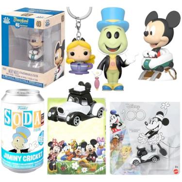 Imagem de Bobsled Mickey Disneyland Resort Atrações Figura Matterhorn Mini Passeio Temático no Parque Temático Pacote com 2 Itens