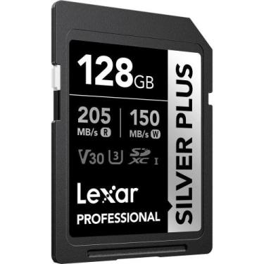 Imagem de Cartão Sdxc 128Gb Lexar Silver Plus 205Mb/S Uhs-I V30 U3