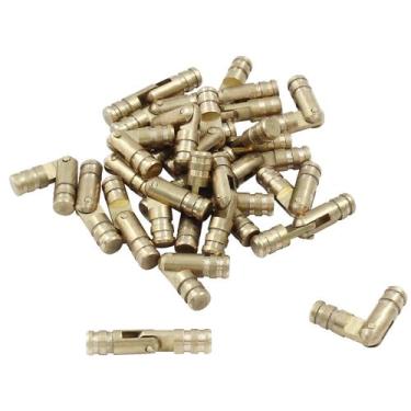 Imagem de Dobradiças de barril Luomorgo 25 peças de latão 4x20mm para artesanato