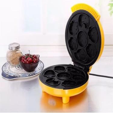 Imagem de Máquina de Bolinho Cake Mini Waffle Bichinhos Elétrica 220v - SWEET HO