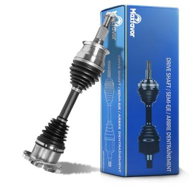 Imagem de Maxfavor Eixo CV dianteiro esquerdo ou direito para Chevy Silverado 2500/3500 HD 2011-2019 eixos CV, para GMC Sierra 2500/3500 HD 2011 2012 2013 2014 2015 2016 2017 motorista ou passageiro Eixo de