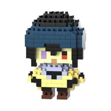 Imagem de Blocos De Montar Mini Anime Desenho Animado Fofo 28 Estilos Pequenas P