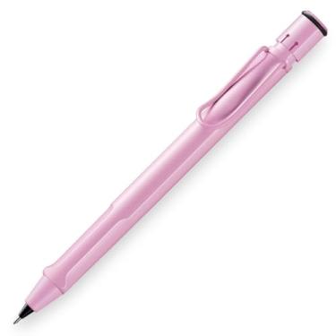 Imagem de LAMY safari lightrose - Lapiseira com grip ergonômico - corpo feito de plástico ABS robusto - ideal para desenhar e escrever - incluindo refil LAMY M 41 0,5 mm e ponta de borracha