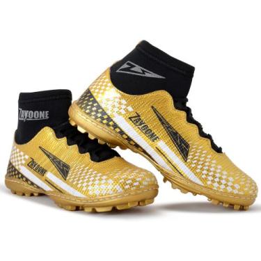 Imagem de Chuteira Sosaite zayoone original, Dourado, 42