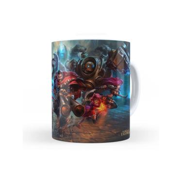 Imagem de Caneca de ceramica League of Legends 325 Ml Branca