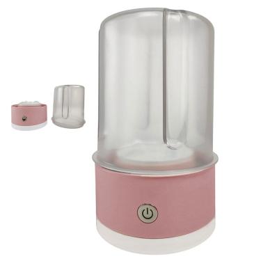 Imagem de Mini Maquina de Lavar Roupa Intima Roupa de Bebe USB Bateria Recarregavel Calcinha Sutia Pano Lenço Meia Bolsa Mala Viagem Portatil