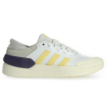 Imagem de Tênis Adidas Court Funk Branco Amarelo e Roxo - Feminino-Feminino
