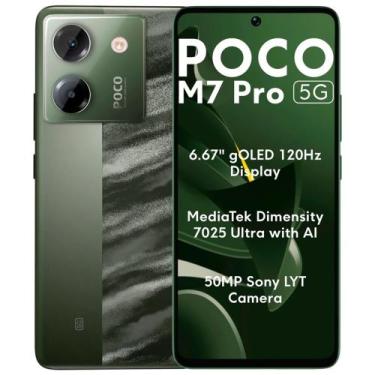 Imagem de Smartphone M7 Pro 5G 256GB 12GB RAM Dual SIM Tela 6.67" - Verde